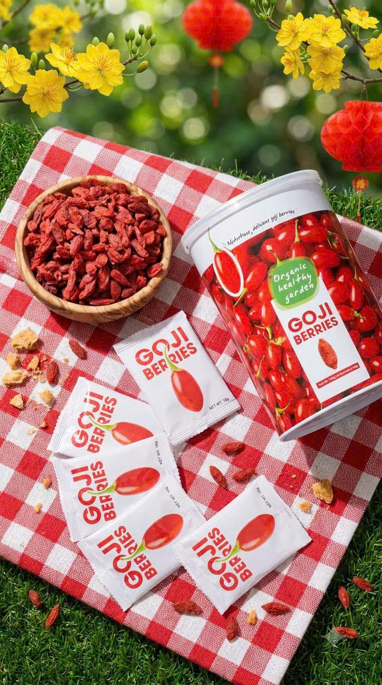 Kỷ tử LONG hộp thiếc 150G